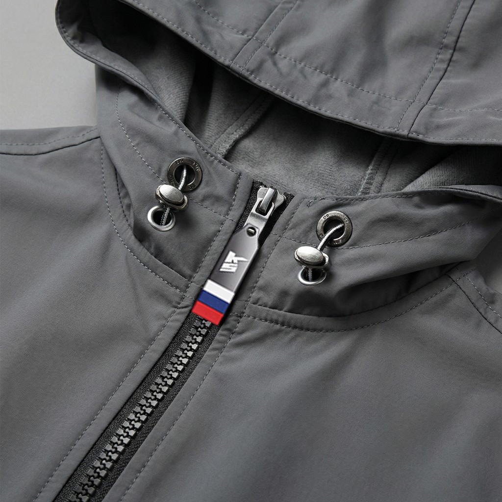 Куртка Kardif Gray — интерактивный слой и молния