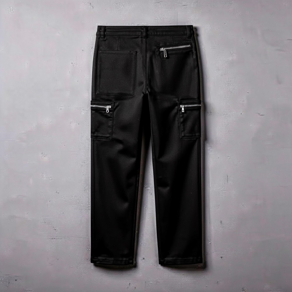 Штаны Kardif Black — сзади
