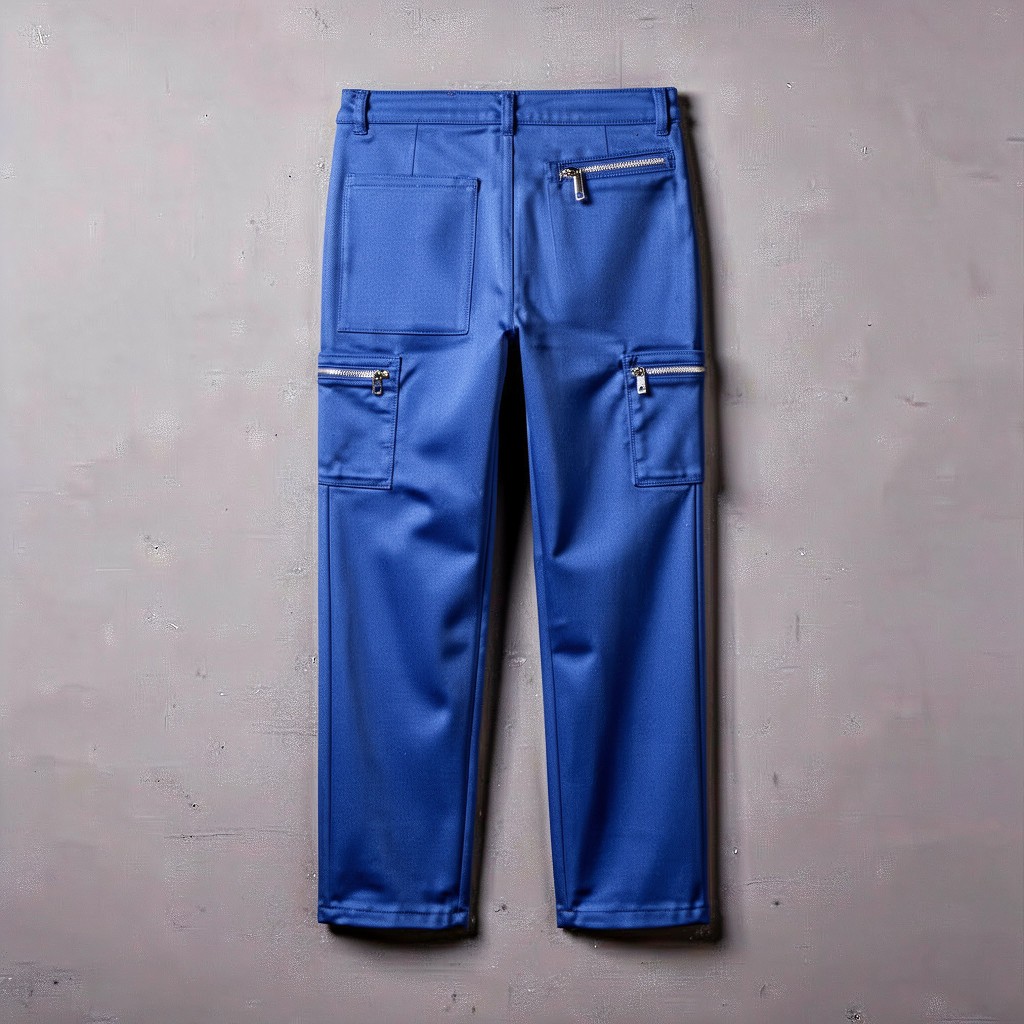 Штаны Kardif Blue — сзади