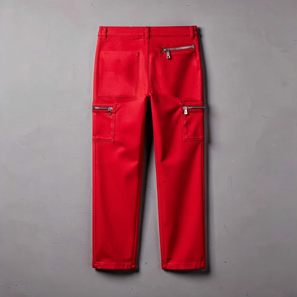 Штаны Kardif Red — сзади