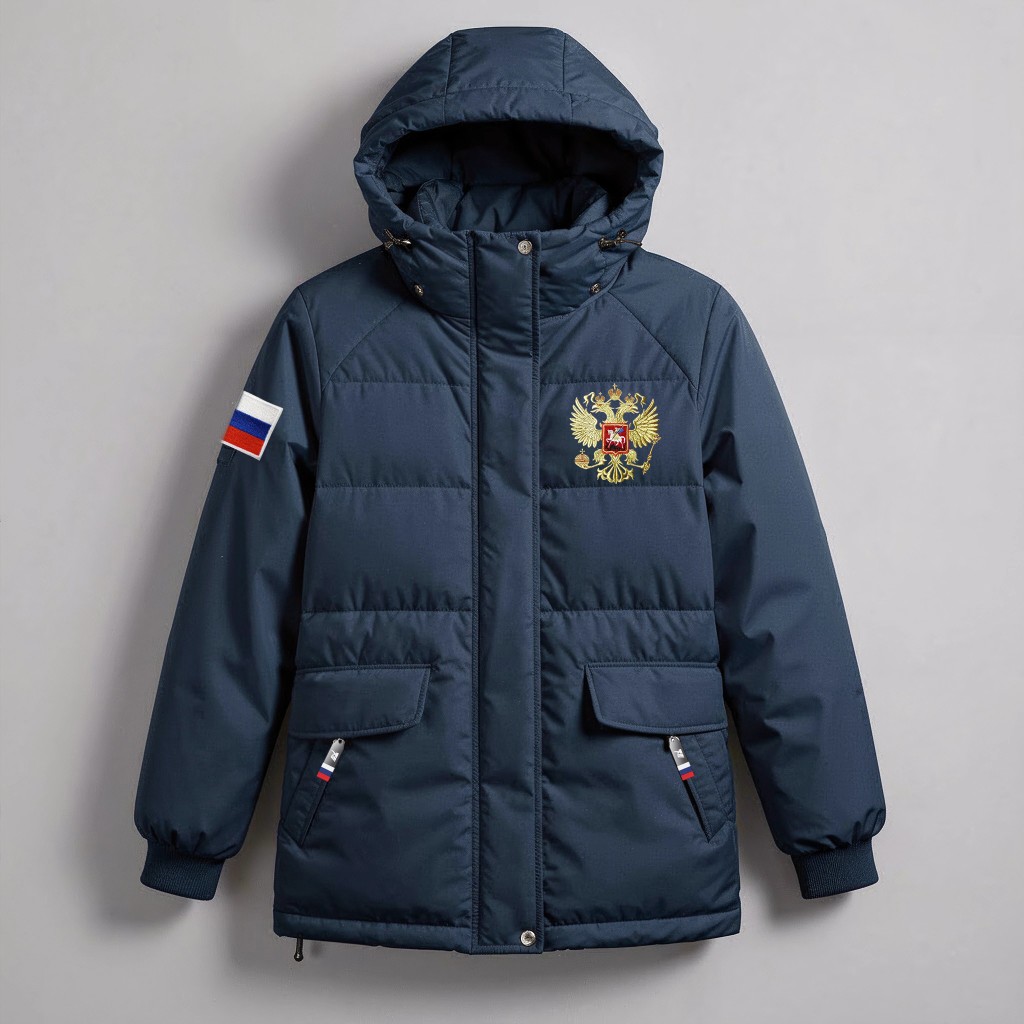 Куртка Парка Navy — спереди