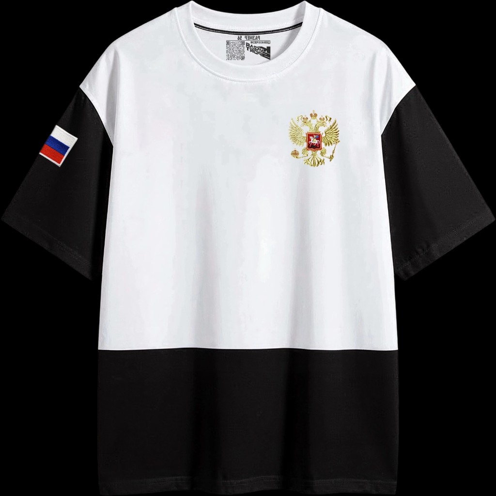 Футболка White · Black