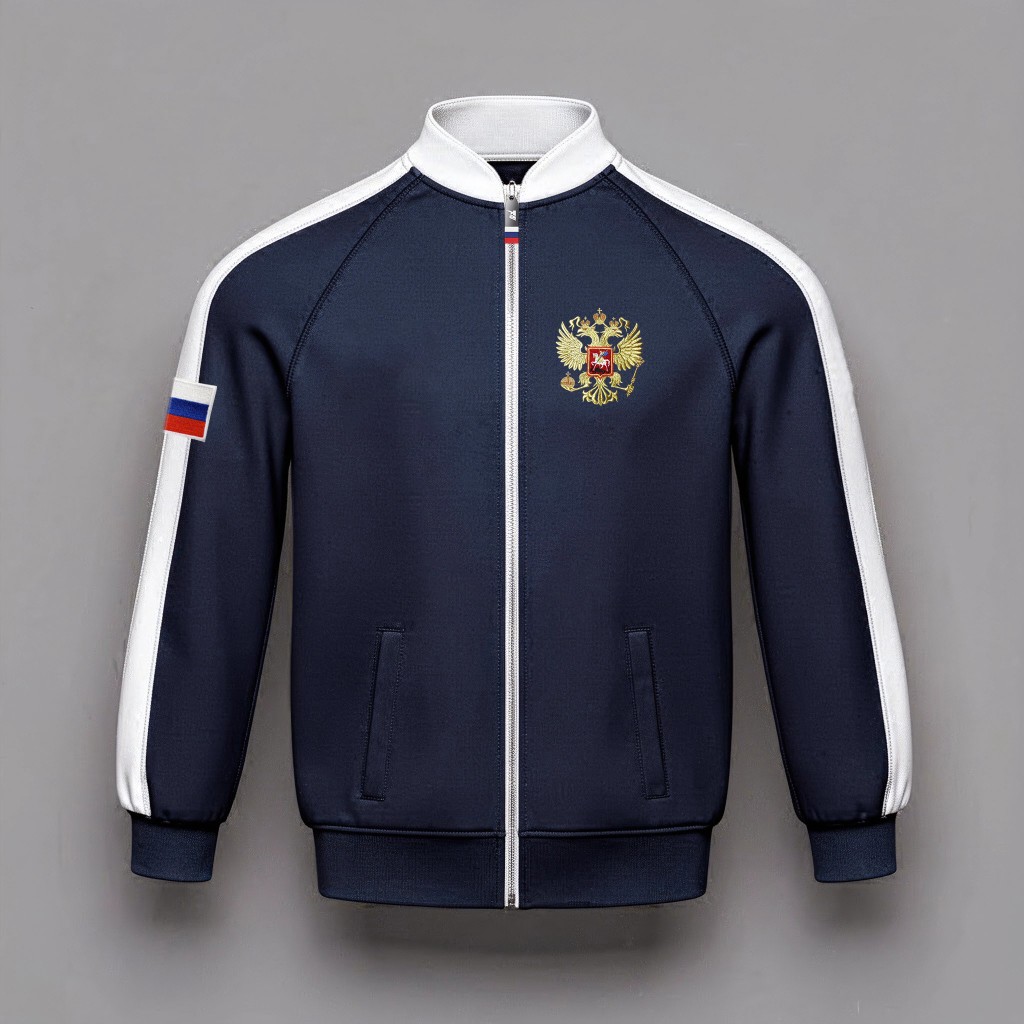 Куртка Парадная Navy · White — спереди
